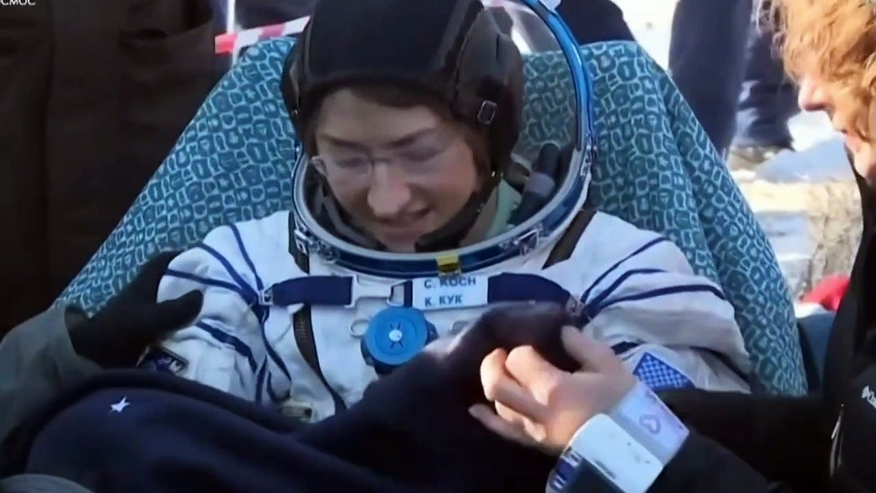 NASA Astronaut Christina Koch Lands on Earth After Longest-Ever Mission By A Woman