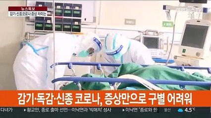 기침만 나와도 혹시?…신종코로나와 감기증상 어떻게 다른가