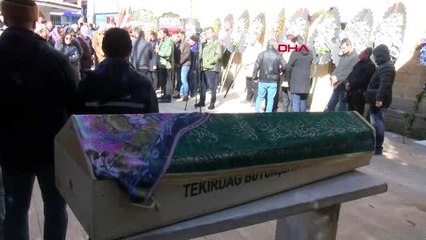 Tekirdağ uçak kazasında hayatını kaybeden diş hekimi zehra bilgi koşar malkara'da son yolculuğuna...