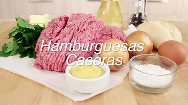 Receta de hamburguesas caseras