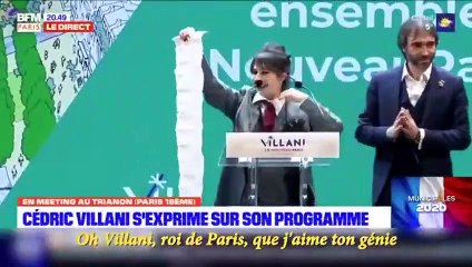 Cédric Villani invite Marie s'infiltre à l'un de ses meeting et c'est le drame