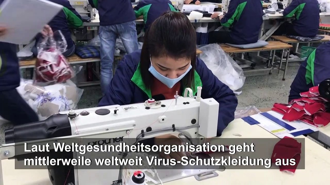 Virus-Schutzausrüstung wird inzwischen weltweit knapp