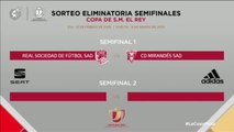Real Sociedad-Mirandés y Athletic-Granada son las semifinales de la Copa