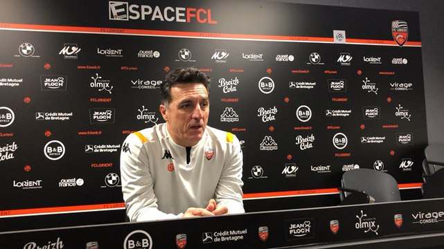 Christophe Pelissier, entraîneur du FC Lorient