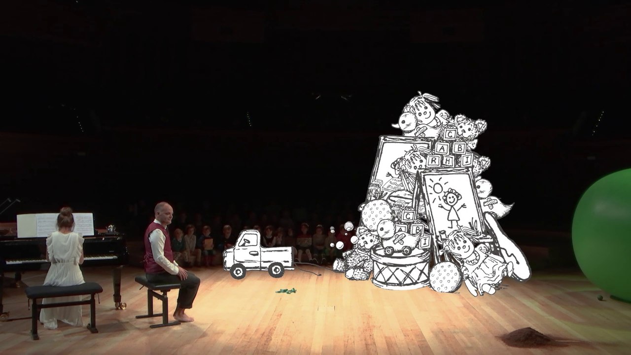 Francis Poulenc/Jean de Brunhoff : L'Histoire de Babar, Babar et la vieille dame