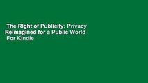The Right of Publicity: Privacy Reimagined for a Public World  For Kindle