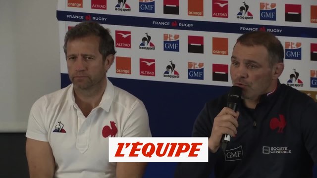 Galthié «Nous avons choisi de densifier notre banc» - Rugby - Bleus