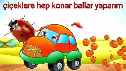 Bal arısı çocuk şarkısı | Konuşan arabalar çizgi filmi | incecik kanadım var, vız vız uçarım