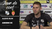 Conférence de presse d'avant Match, Alexis Blin