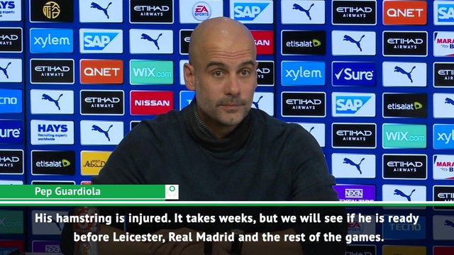 Sterling hamstring injury 'a problem' for City - Guardiola