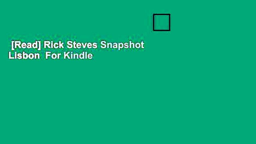[Read] Rick Steves Snapshot Lisbon  For Kindle