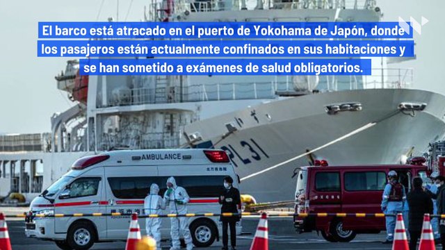 Crucero en cuarentena por brote de coronavirus