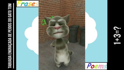 Divirta-se com a Tabuada Engraçada de Peidos do Gato Tom! 😸