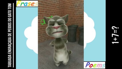 Divirta-se com a Tabuada Engraçada de Peidos do Gato Tom! 😂