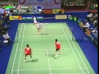 BADMINTON 2007 Hong Kong MD Final game 2