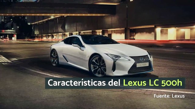 Características del Lexus LC 500h