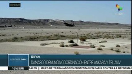 下载视频: Defensa antiaérea siria repele ataque israelí contra Damasco