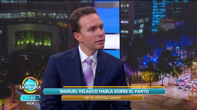 Manuel Velasco está muy orgulloso de tener una esposa como Anahí. | Venga La Alegría