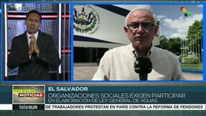 El Salvador: ONG’s exigen ser incluidas en estudio de ley de aguas