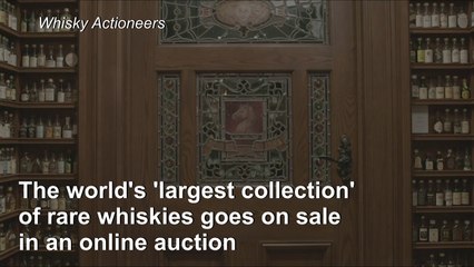World's "largest collection" of rare whiskies goes on sale