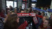 Sentimientos encontrados en el Mirandés al conocer su rival en la Copa del Rey