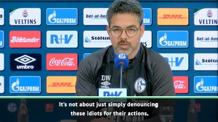 Download Video: Schalke boss Wagner slams racist 'idiots' in the stands