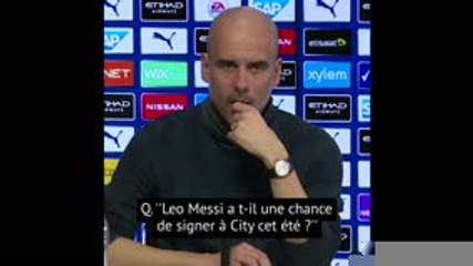 Transferts - Guardiola veut voir Messi ''finir au Barça''