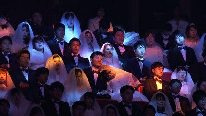 Gigantesco matrimonio colectivo en Corea del Sur a pesar del nuevo coronavirus