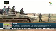 Ejército Árabe Sirio avanza contra grupos armados en Idlib