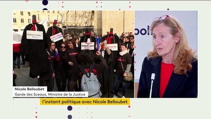 "Une suspension dans ce mouvement serait appréciable" : face aux avocats en grève, la ministre de la Justice appelle à la négociation