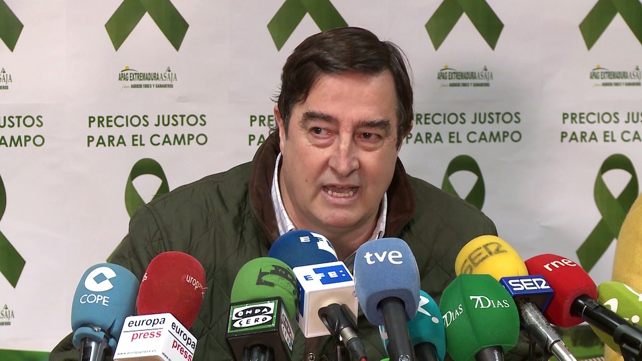 APAG Extremadura y Asaja Cáceres cortarán carreteras el 18 de febrero