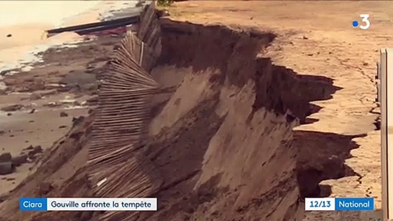 Le Fil Actu - Tempête Ciara - Météo France place désormais 13 départements en vigilance orange pour "vent et vagues-submersion" - 90 000 foyers sont toujours privés d'électricité