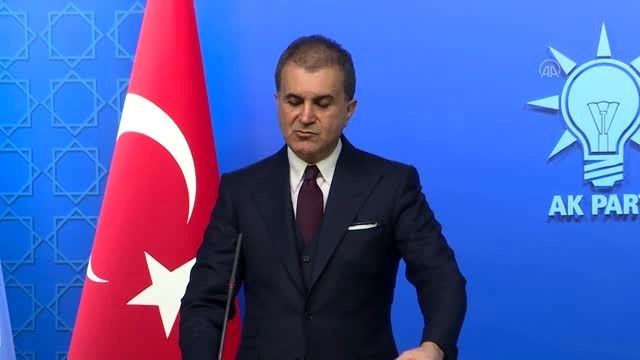 AK Parti Sözcüsü Çelik: (İdlib'de) Saldırılara misliyle karşılık verilmeye devam edilecektir,...