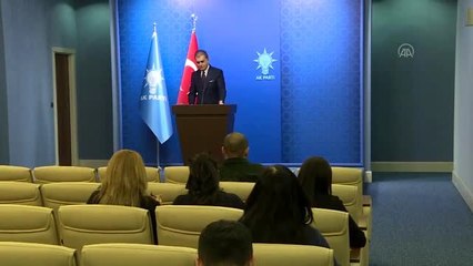 AK Parti Sözcüsü Çelik: "Şehitlerimizin kanı yerde kalmadı"