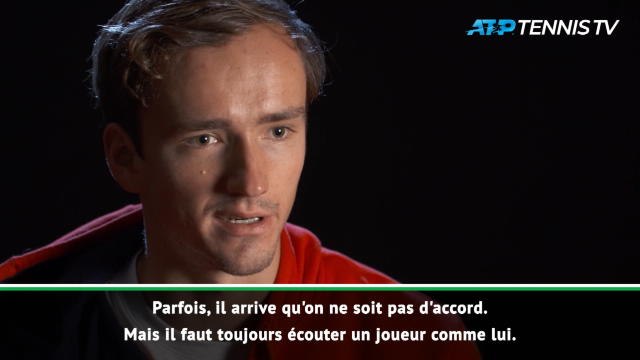 Rotterdam - Medvedev : Marat Safin nous aide beaucoup