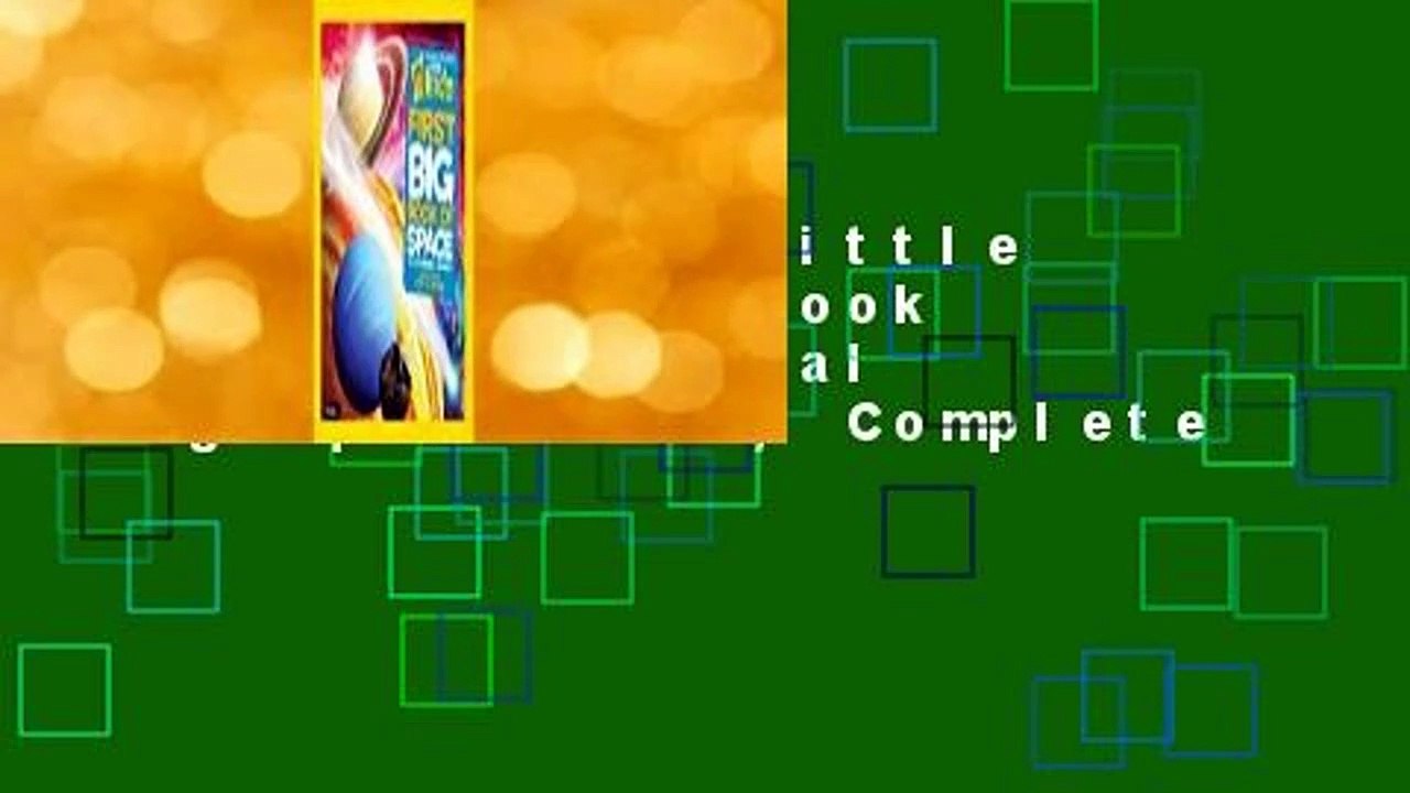 Full version  Little Kids First Big Book of Space (National Geographic Kids) Complete