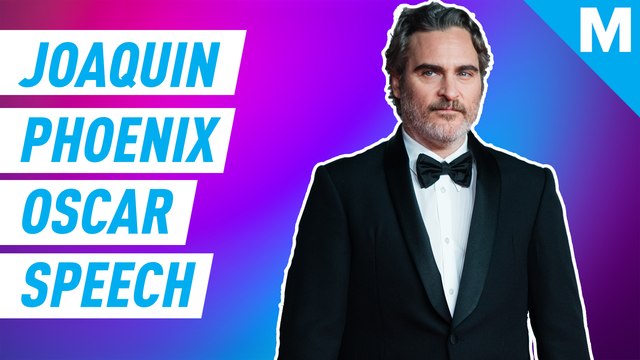 Joaquin Phoenix's Oscars speech talks about fight against injustice