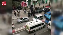 İstanbul’da 50 öğrenci birbirine girdi! O anlar kamerada