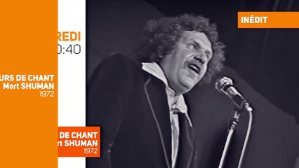 "Tour de chant : Mort Shuman", un concert jamais revu depuis 1972, mercredi soir sur TV Melody