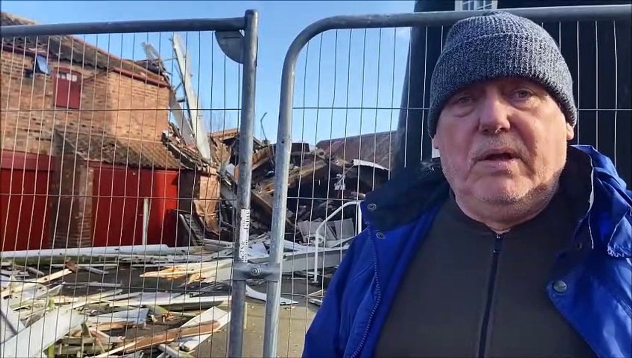 Burgh Windmill aftermath