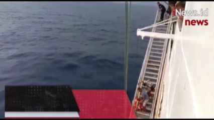 Video Aksi Heroik 7 Prajurit Kostrad Selamatkan Penumpang Kapal Terjatuh di Laut Banda