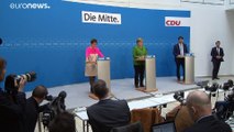 Angela Merkel elfogadta Annegret Kramp-Karrenbauer lemondását