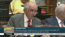 teleSUR Noticias: Argentina: Senado aprueba ley para renegociar deuda