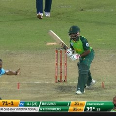 Jordan dismisses Bavuma but rain forces abandonment in Durban