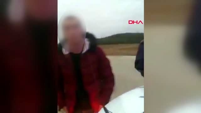 Sinop alkollü sürücünün jandarmayı tehdit ettiği o anlar kamerada - yeniden