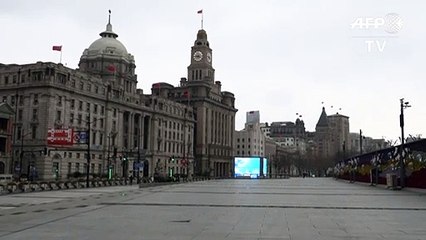 Coronavirus puts Shanghai into a coma