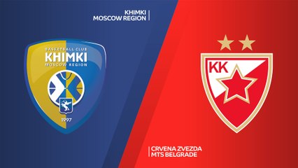 Khimki Moscow Region - Crvena Zvezda mts Belgrade Highlights | Turkish Airlines EuroLeague, RS Round 24