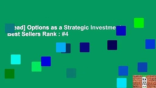 [Read] Options as a Strategic Investment  Best Sellers Rank : #4