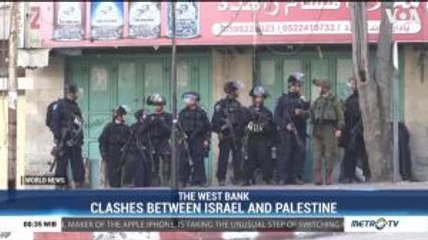 Israeli Security Forces Clash with Palestinian Protesters in West Bank