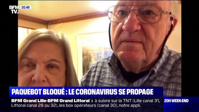 Les passagers appellent à l'aide depuis le navire de croisière mis en quarantaine au Japon, alors que le virus se propage